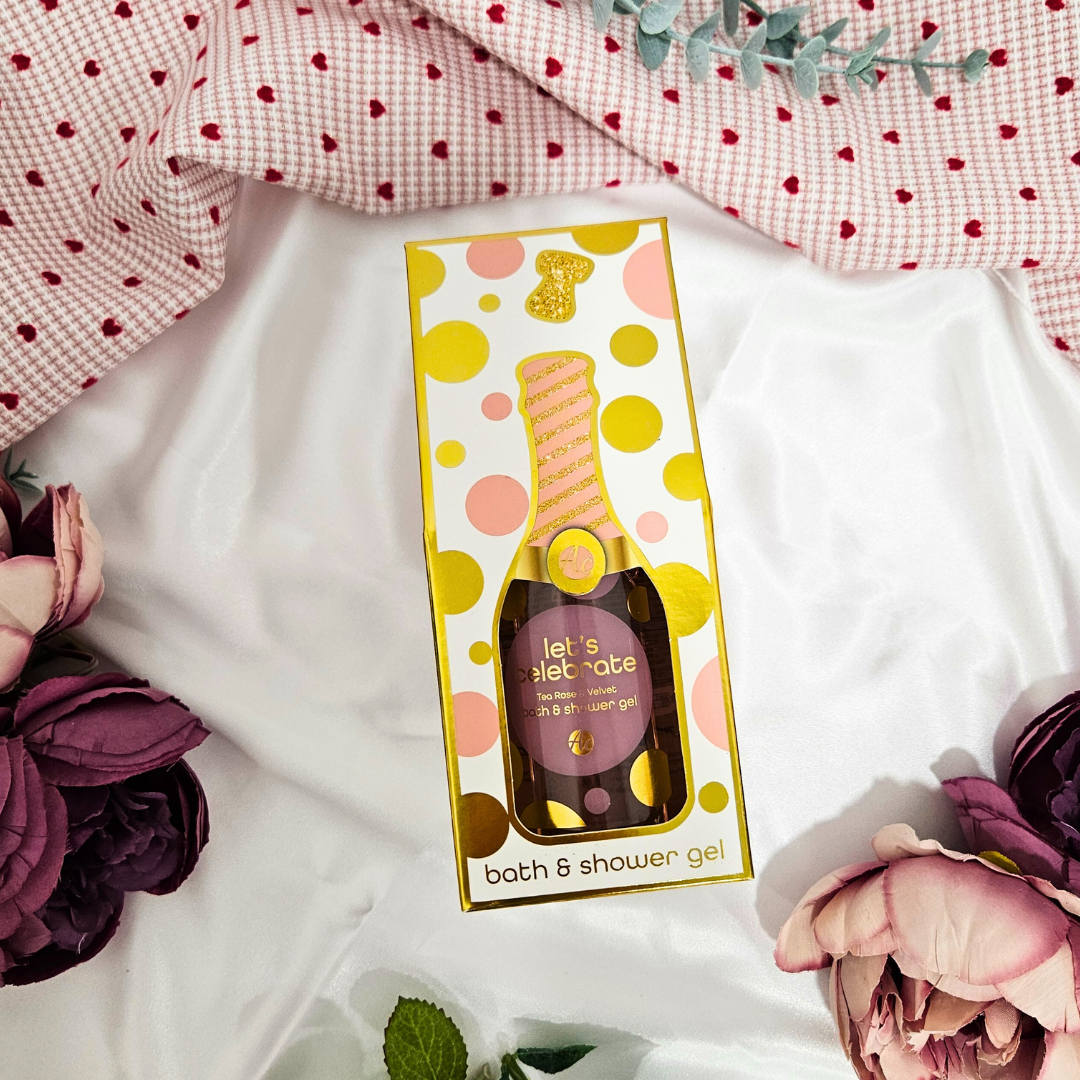 🧴 Душ гел във формата на пенливо вино