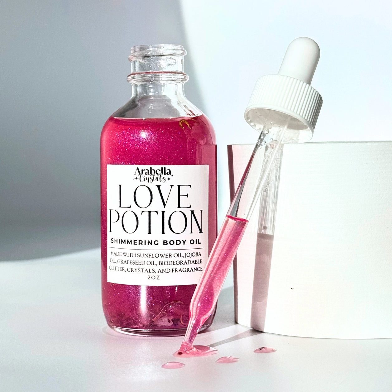 LOVE POTION – БЛЕСТЯЩО МАСЛО ЗА ТЯЛО 💗✨
