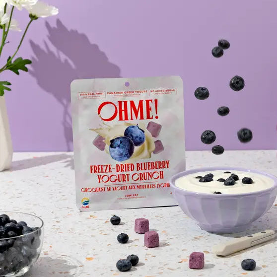 ХРУПКАВИ ЛИОФИЛИЗИРАНИ БОРОВИНКИ С ЙОГУРТ (Изсушени чрез замръзяване)