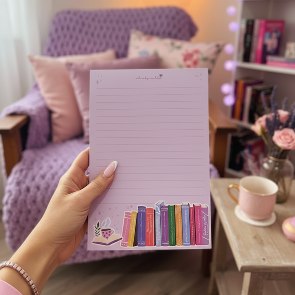 ПАД ЗА ПИСАНЕ С КНИЖЕН ДИЗАЙН