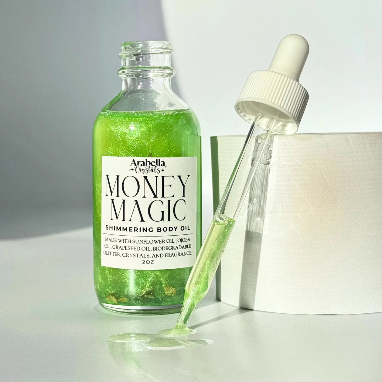 MONEY MAGIC – БЛЕСТЯЩО МАСЛО ЗА ТЯЛО ✨💚