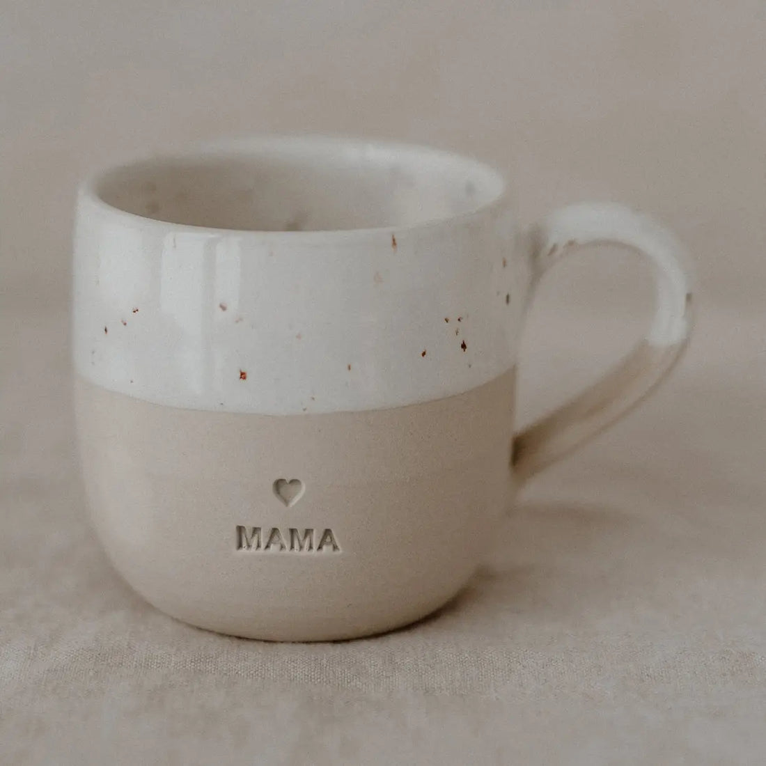 Ръчно изработена керамична чаша „Mama Cappuccino“