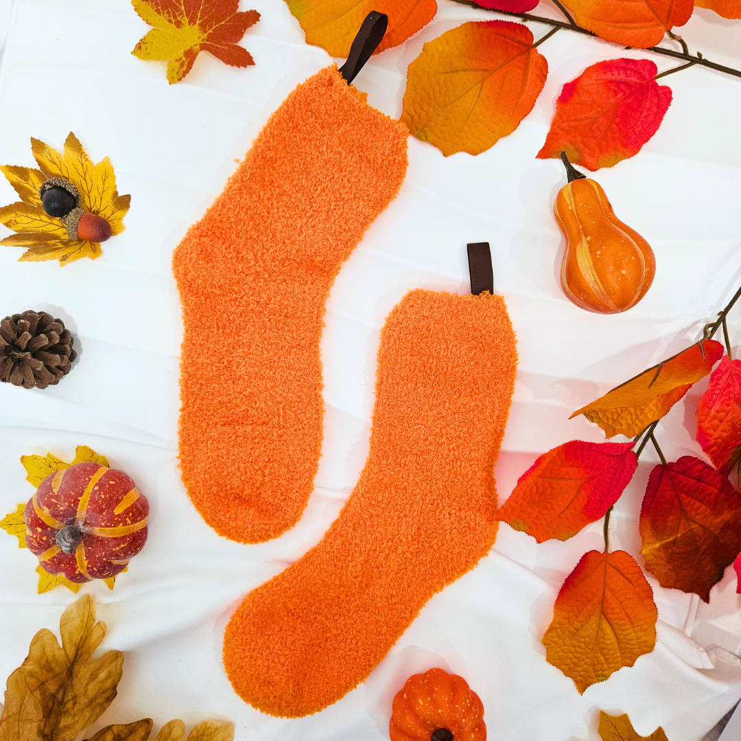🧦 Пухкави есенни чорапи