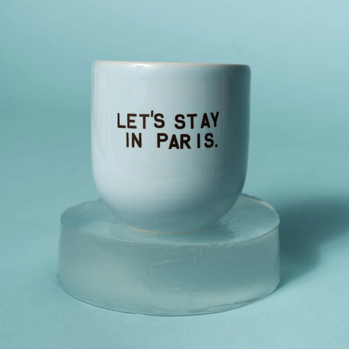 ЧАША SISI “LET'S STAY IN PARIS”
