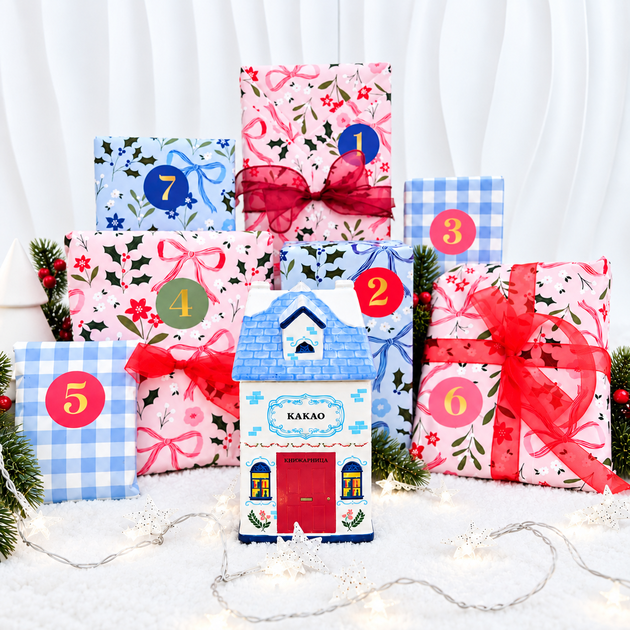 PRE-ORDER Коледен адвент календар 2026 - „КНИЖНА КОЛЕДА“ 🎄