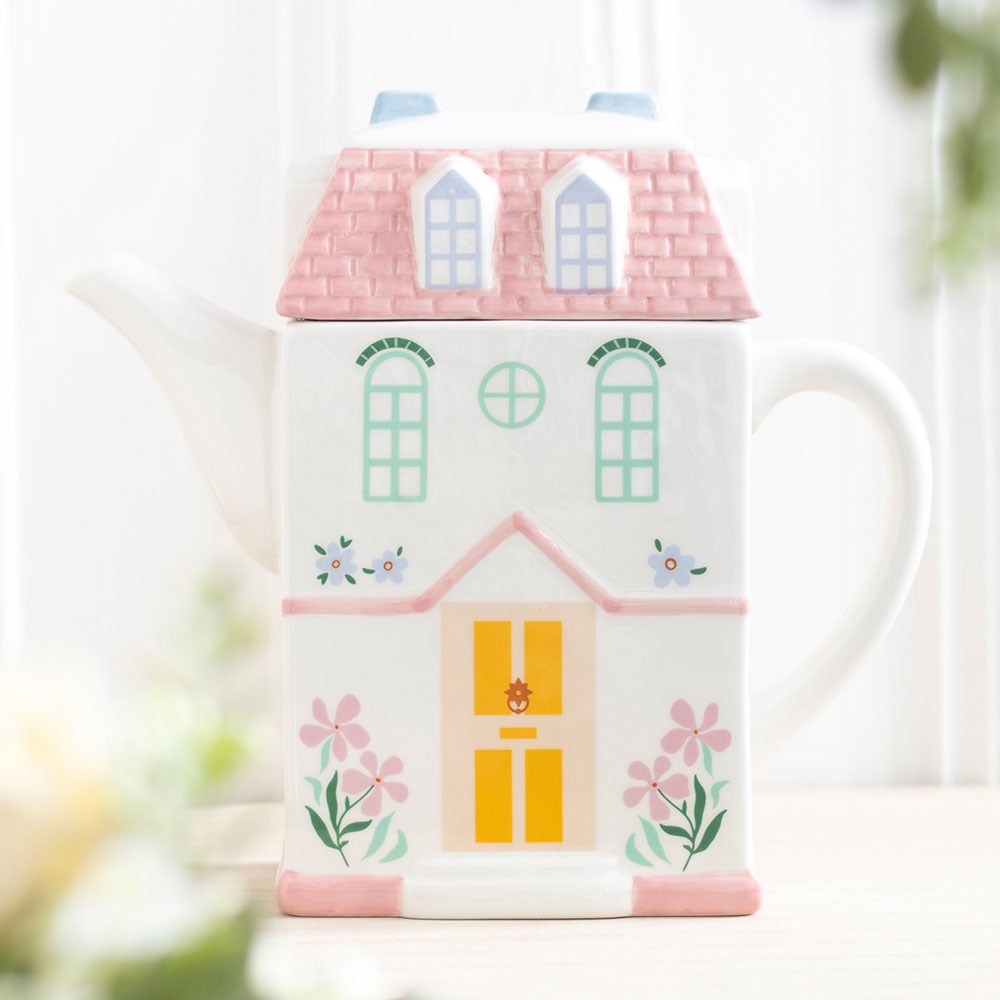 Чайник Pastel House с форма на къщичка