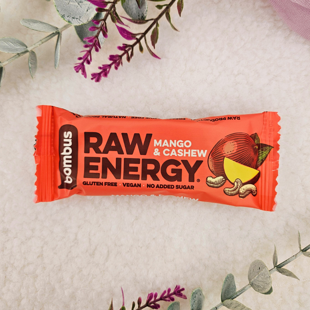 🍫 RAW ENERGY плодов бар с манго и кашу