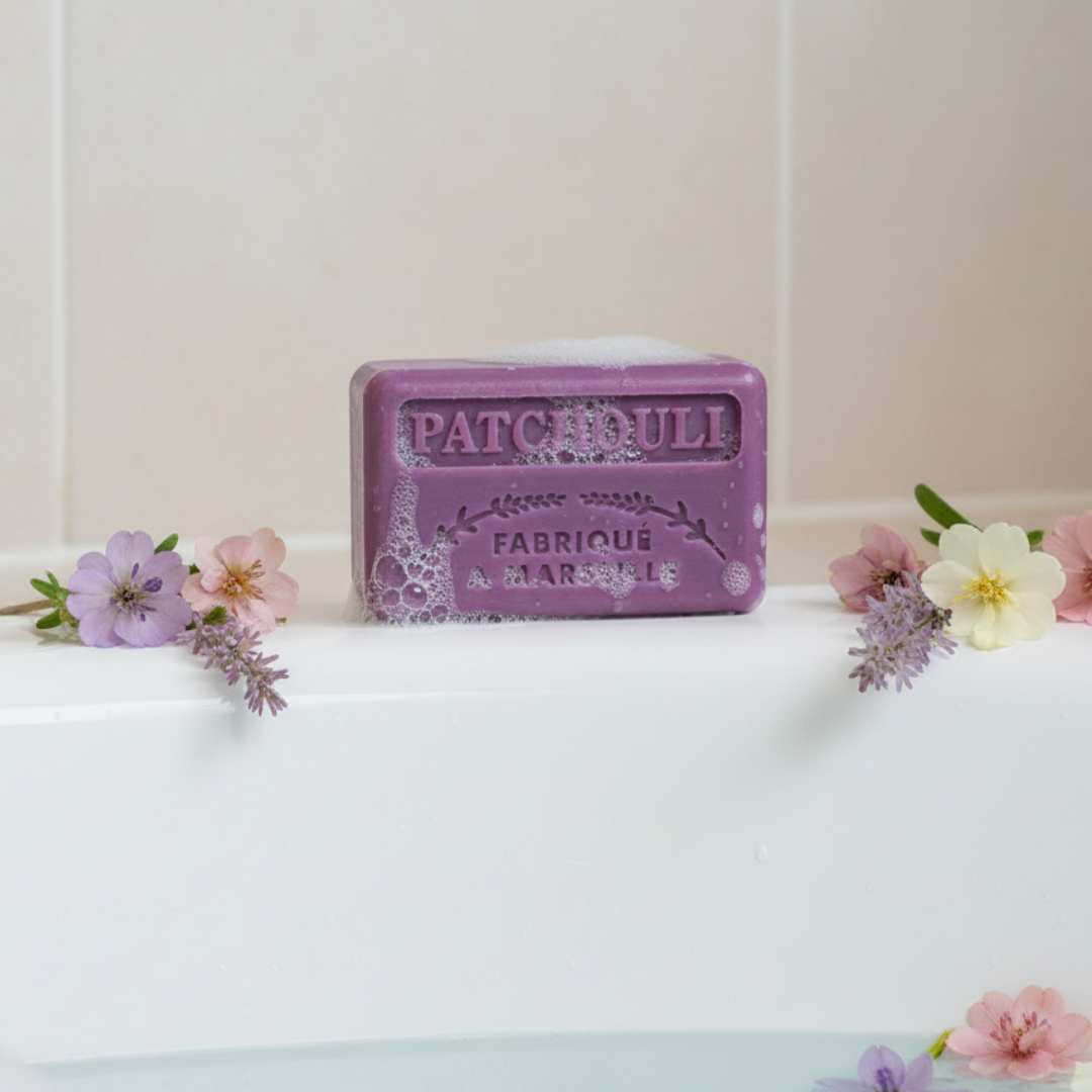 ЗАНАЯТЧИЙСКИ ТВЪРД САПУН С ПАЧУЛИ | SAVONNETTE MARSEILLAISE PATCHOULI