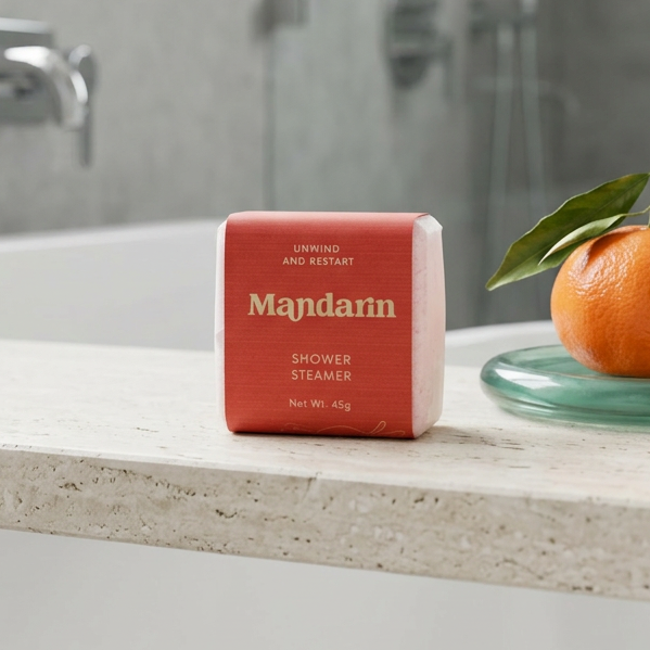 Shower Steamer Mandarin – ароматна таблетка за душ