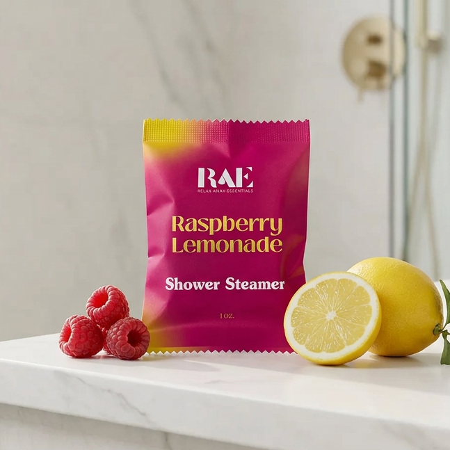 RASPBERRY LEMONADE АРОМАТНА ДУШ ТАБЛЕТКА