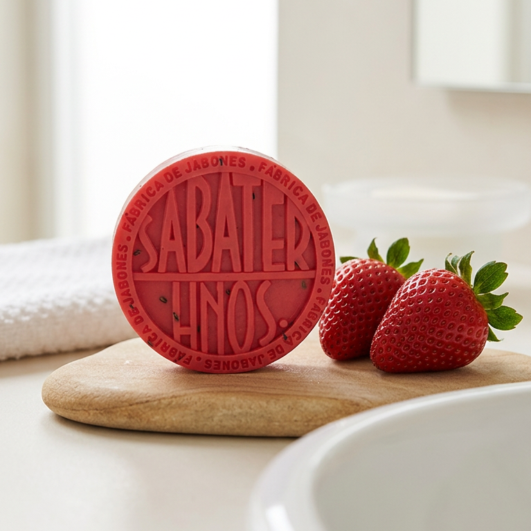 ТВЪРД САПУН С АРОМАТ НА ЯГОДА | STRAWBERRY SOAP 100 g
