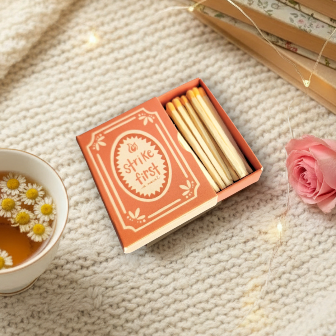 Bookish кибритени кутийки с книжна визия