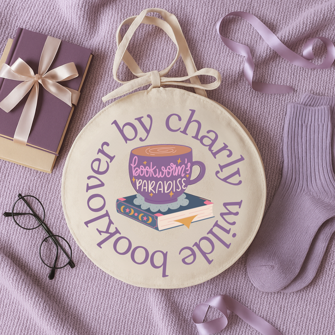 Памучна торба „Booklover by Charly Wilde“
