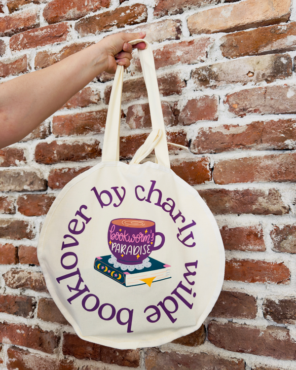 Памучна торба „Booklover by Charly Wilde“
