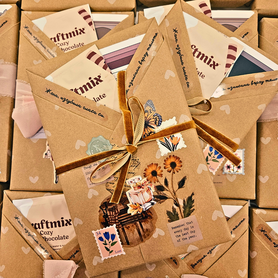 Blind Date 🍁 НОЕМВРИ 🍁  – Среща на сляпо с книга с цветни порезки + подарък 💗